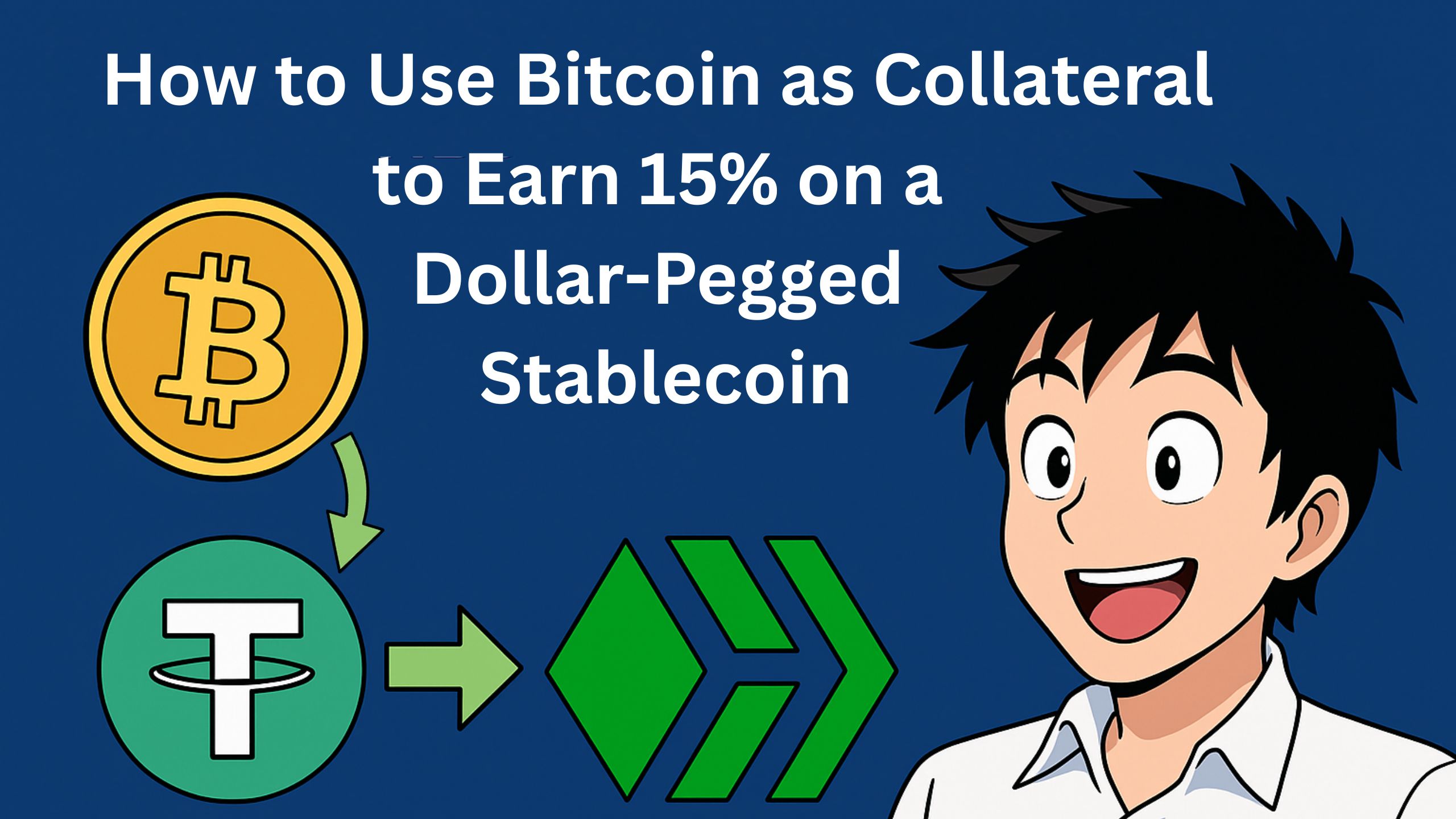 How to Use Bitcoin as Collateral to Earn 15% on a Dollar-Pegged Stablecoin bitcoincollateral